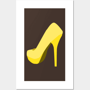 BANANA PUMP YELLOW Posters and Art